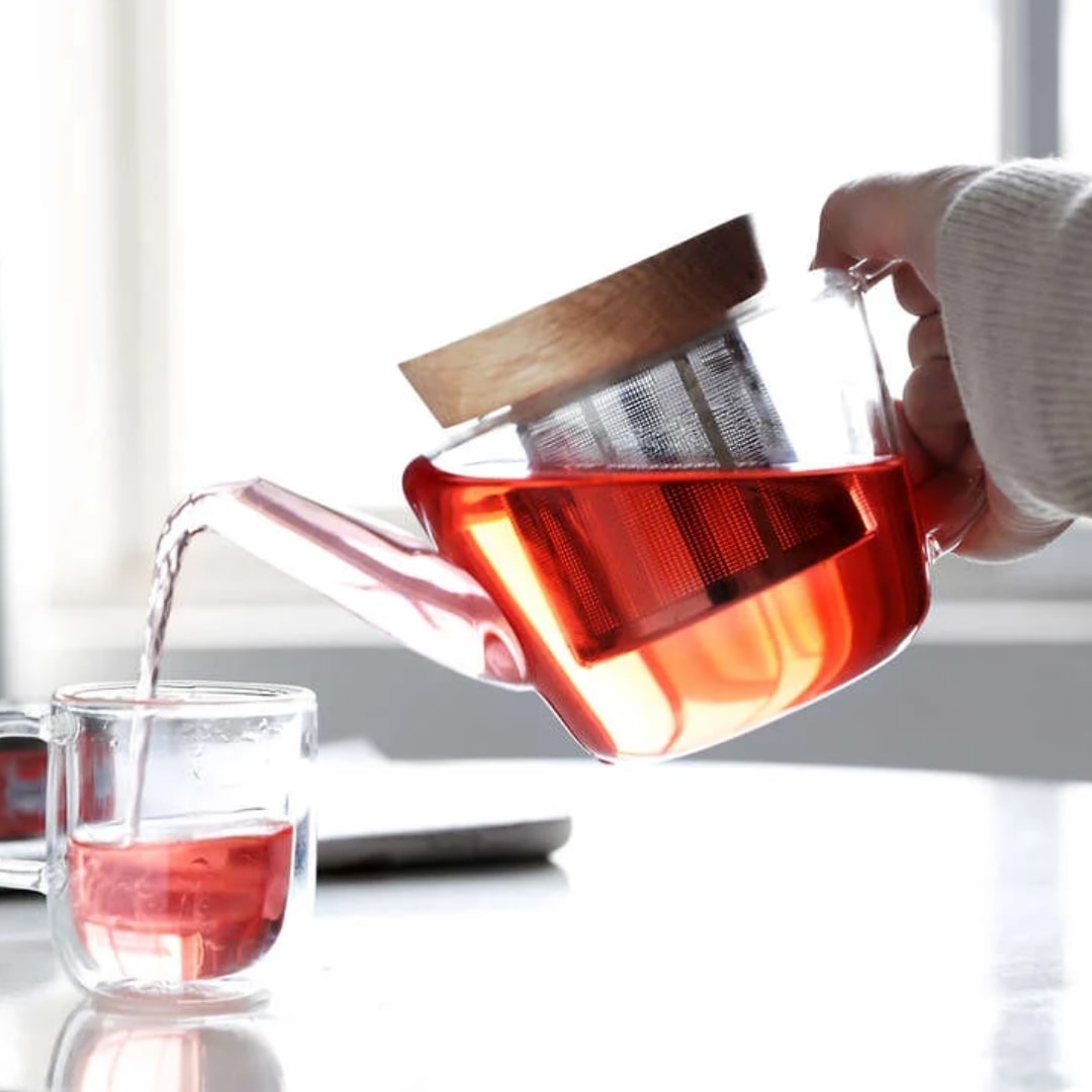 Infusion Glass Teapot with Infuser | 1 Litre (35fl oz)